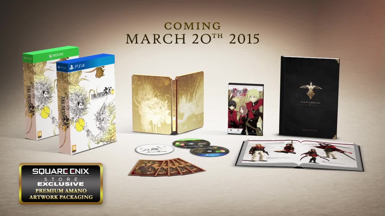 Final Fantasy Type-0 HD | Official Collector's Edition Reveal Trailer (2015) | Square Enix Game HD