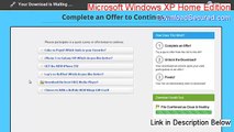 Microsoft Windows XP Home Edition Serial (Download Now)