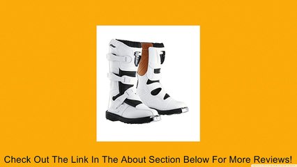 Thor Motocross Youth Blitz CE Boots - 2 US Youth/White Review