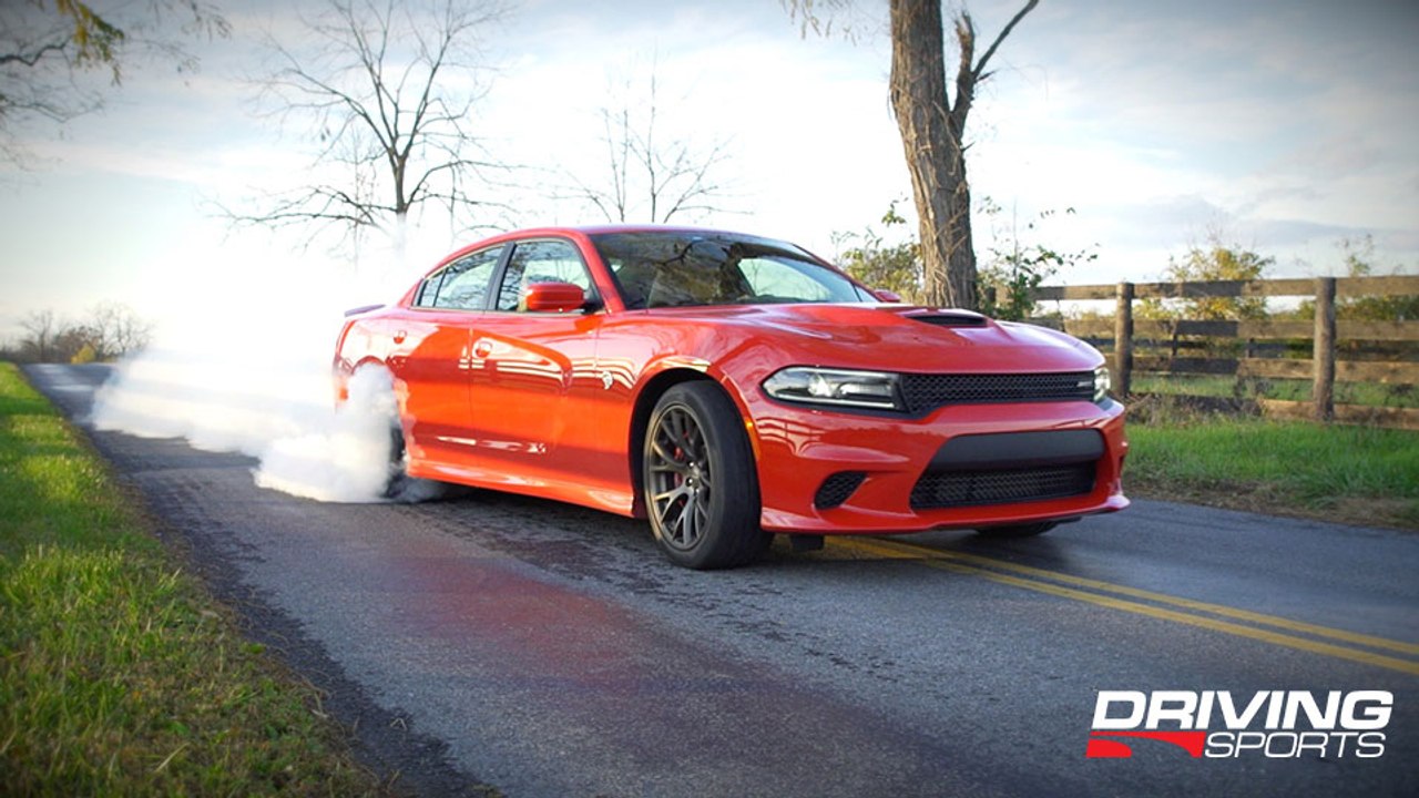 2015 Dodge Charger Supercharged Hellcat Review + Epic Burnouts