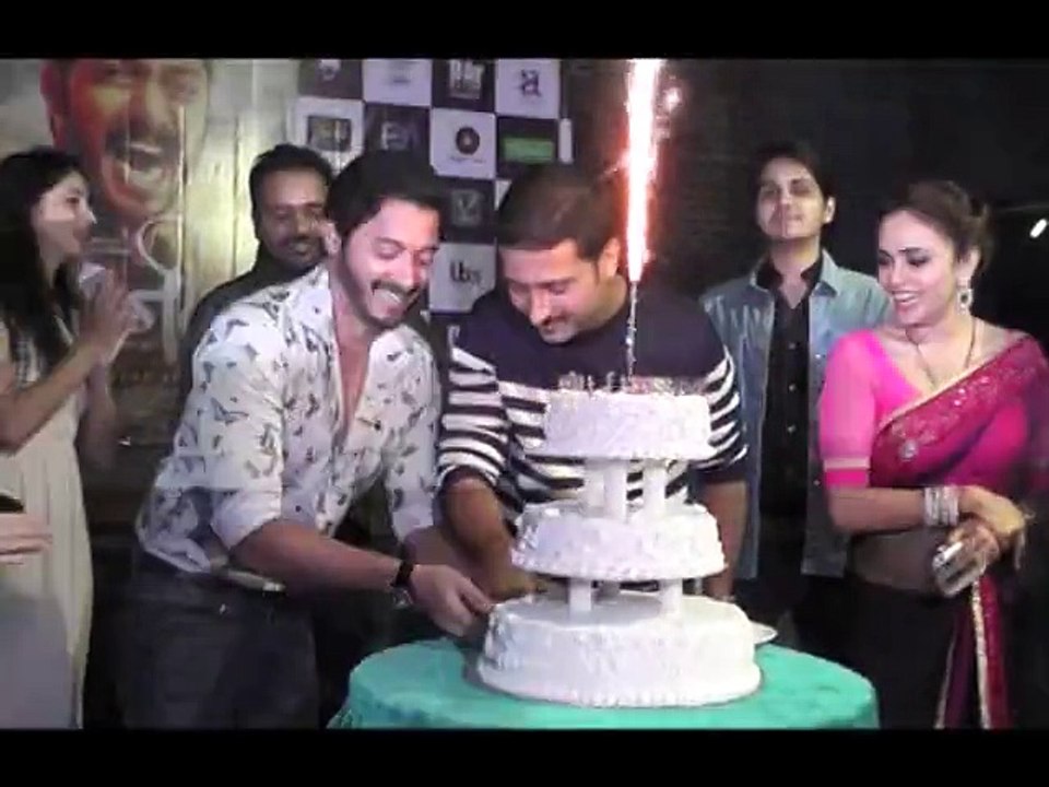 Shreyas Talpade & Jitendra Joshi Celebrates their Birthday with Team Baji