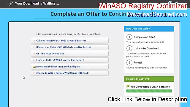 WinASO Registry Optimizer Keygen - Download Now