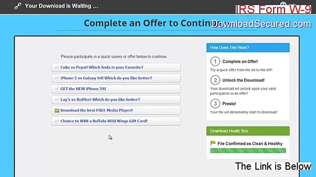 IRS Form W-9 Cracked (Download Now 2015)