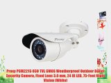 Proxy PCM2215 850 TVL CMOS Weatherproof Outdoor Bullet Security Camera Fixed Lens 3.6 mm 24