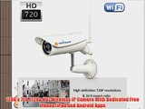TriVision Bullet HD 720p Outdoor Weatherproof Home IP Security Camera System Wireless N High