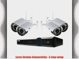 Lorex LH024501C4WB 4-Channel 500GB ECO Blackbox 4 x 960H Wireless Indoor/Outdoor Security Camera