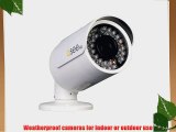 Q-See QCN7005B 720p High Definition Weatherproof IP Bullet Camera (White)