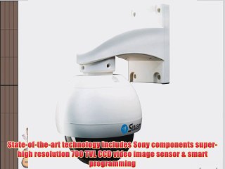Swann SWPRO-750CAM-US Pro-750 Pan Tilt Zoom Camera with 3x Optical Zoom (White)