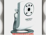 TRENDnet Wireless N Network Surveillance Camera with 1-Way Audio and Night Vision TV-IP551WI