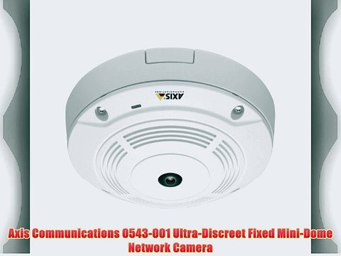 Axis Communications 0543-001 Ultra-Discreet Fixed Mini-Dome Network Camera
