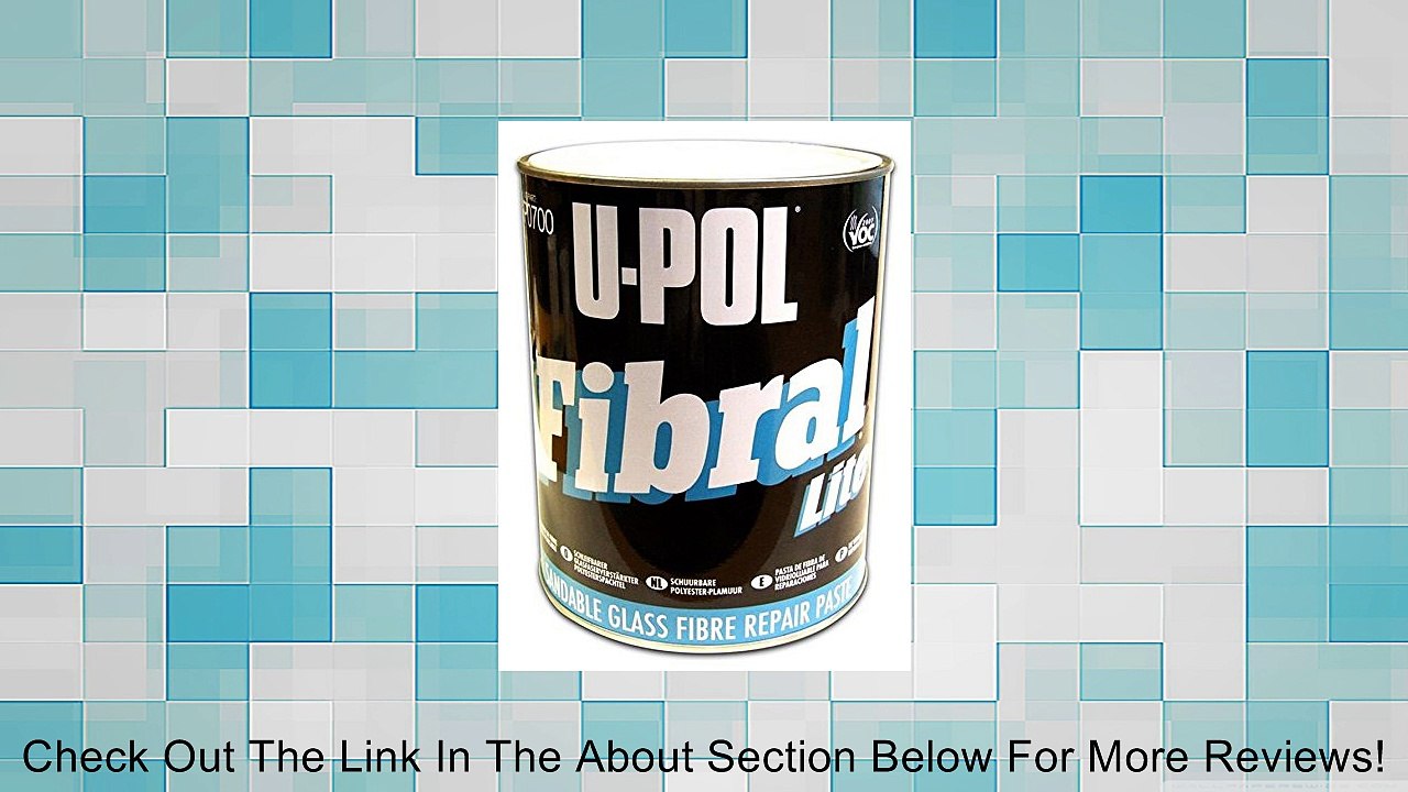 U-Pol Products 0700 FIBRAL Glass Fiber Filler - 3 Liter Review