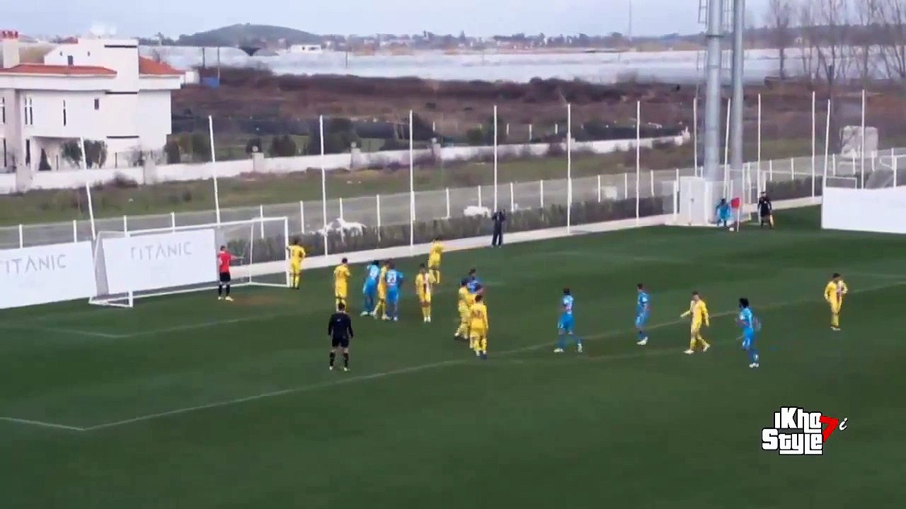 Hulk scores fantastic goal off of a corner kick - Zenit vs Bate Friendly match 2015