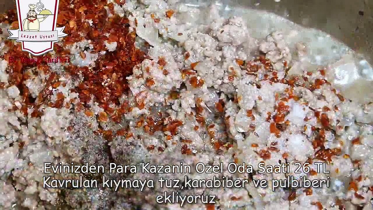 El Açması Kıymalı Börek Tarifi