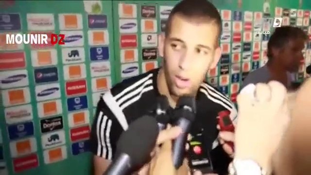 CAN 2015 : CIV-ALG, Réactions de Slimani et Soudani