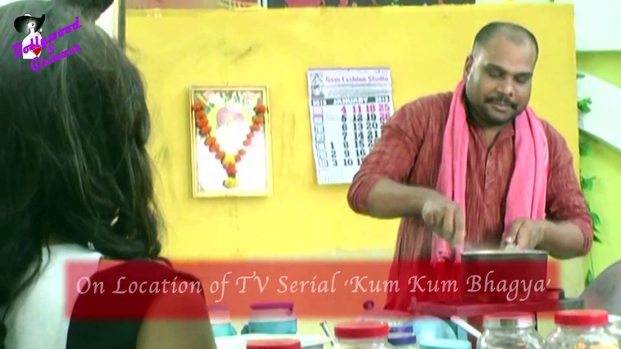 On Location of TV Serial ‘Kum Kum Bhagya’