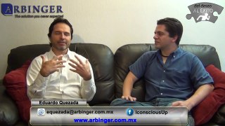 Representante de Arbinger México, Eduardo Quezada en Compartiendo Éxitos
