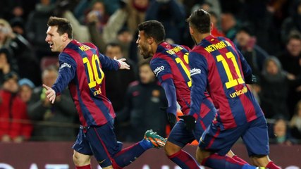 FCB 3-2 VILA-REAL (Highlights, season 2014/15)
