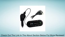 Exlight Portable Multipoint Wireless Bluetooth Hands-free Bluetooth Sun Visor In-car Speakerphone Car Kit- Black Review