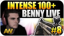 Advanced Warfare: HBRa3 Buff, Intense 100  Kills - Benny Live #8 (CoD AW Multiplayer)