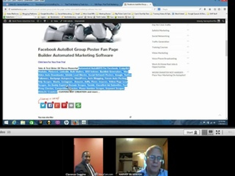 Take Video Training  Tour Best Places Advertising Directory Free Trial Marketing Tools AutoBOTS Automated Software 1.30.15.1