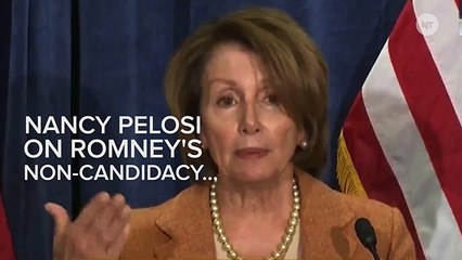 Nancy Pelosi Refuses To Joke About Mitt Romney