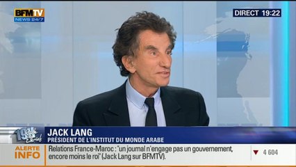 Jack Lang: L'invité de Ruth Elkrief - 30/01