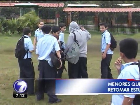 Menores que trabajan podrán retomar estudios gracias a una beca