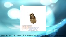 GlowShift 1/8 NPT Female to 1/8 BSPT Male Gauge Sensor Sender Thread Adapter Reducer Review