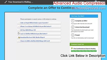 Advanced Audio Compressor Full Download [Download Here 2015]