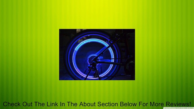 happu-store Adjustable LED Cycle Wheel Valve Stem Cap Tire Neon Light Review