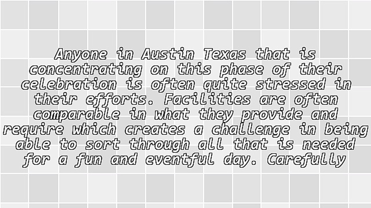 Choosing From Austin Texas Wedding Venues