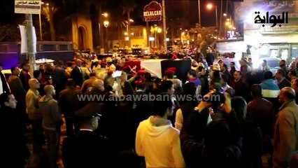 جنازة عسكرية مهيبة للشهيد عميد "سيد فوزي" في بورسعيد