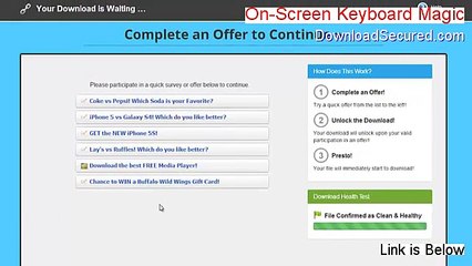 On-Screen Keyboard Magic Full [Download Here]