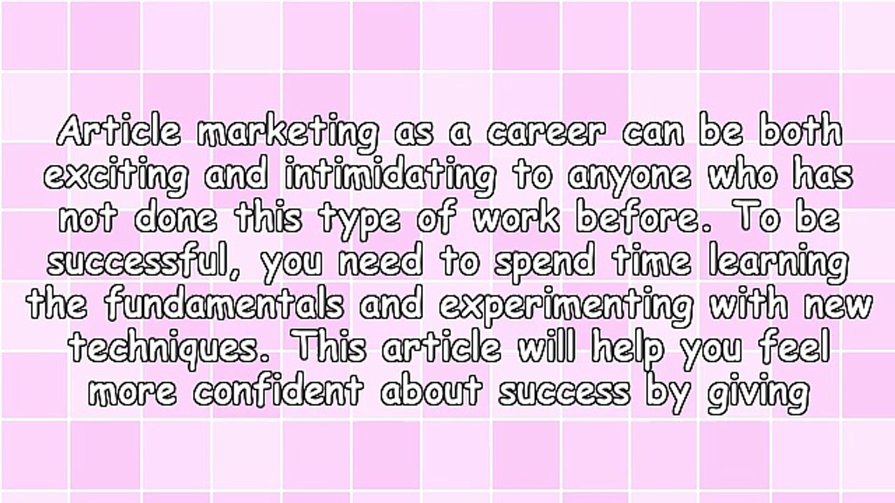 You Can Do Article Submission By Following These Tips