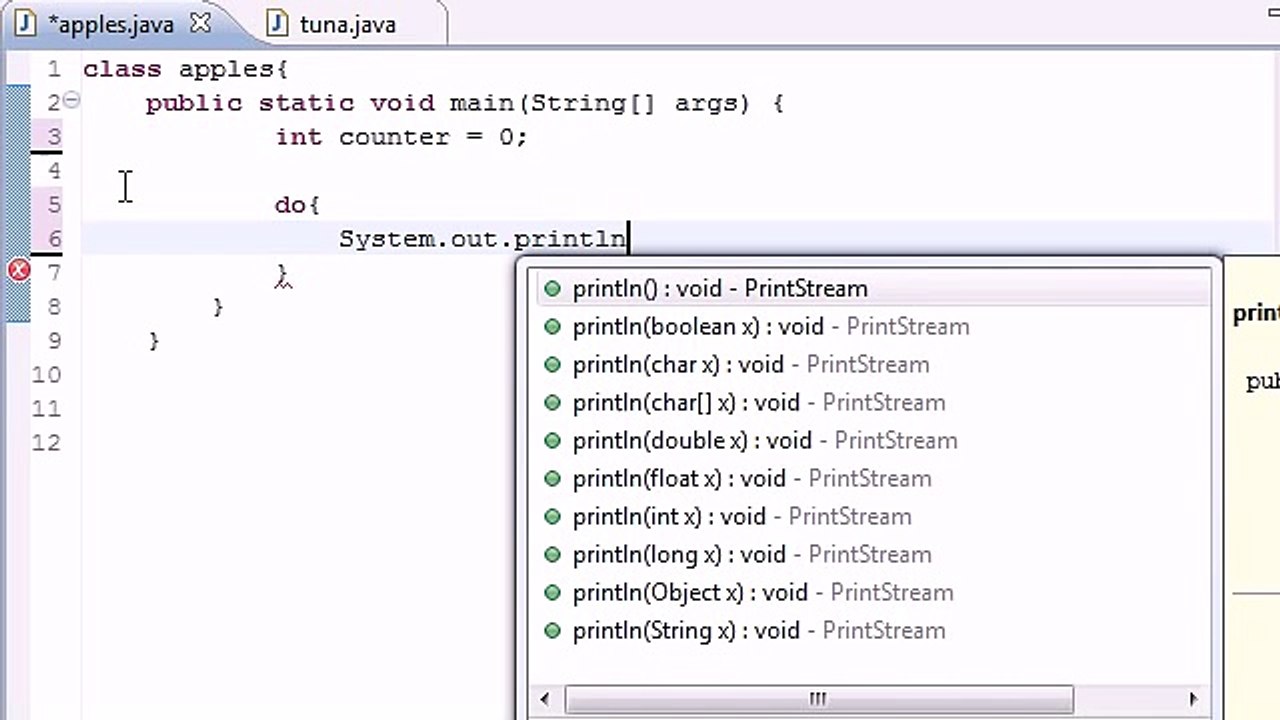 Java Programming Tutorial - 24 - do while Loops