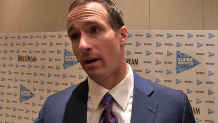 Drew Brees Talks "Brees Dream" Charity