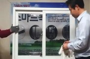 Kore'de pencere kilidi sağlamlık testi