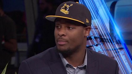 Le'Veon Bell talks about knee injury, durability