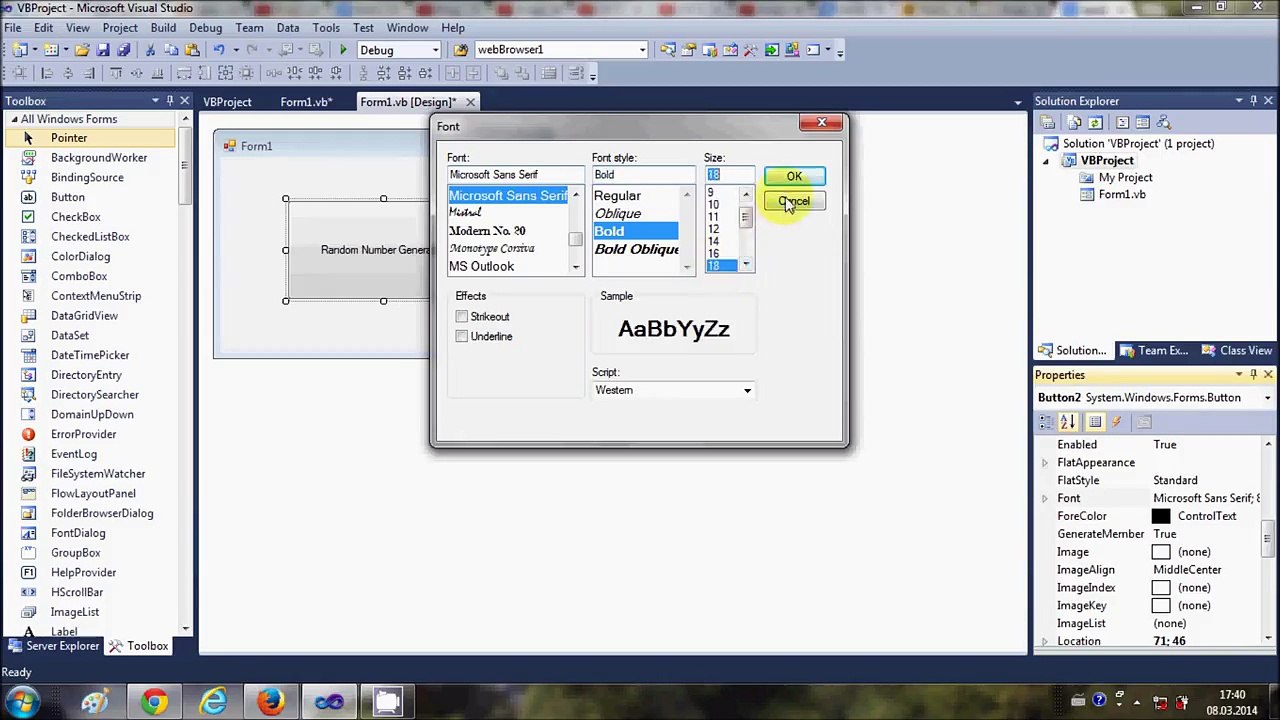 Visual Basic .NET Tutorial 39 - How to make a Random Number Generator within Range in VB.NET