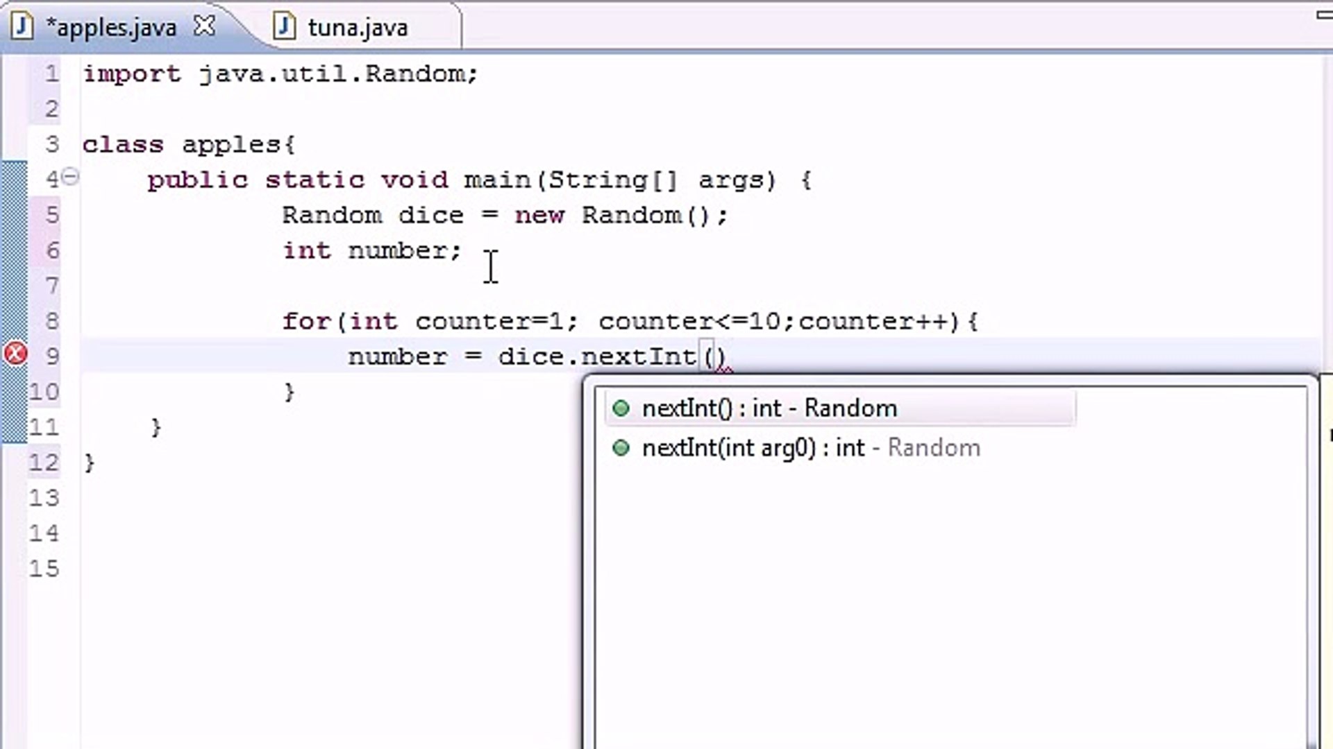 Java Programming Tutorial 26 Random Number Generator Video Dailymotion