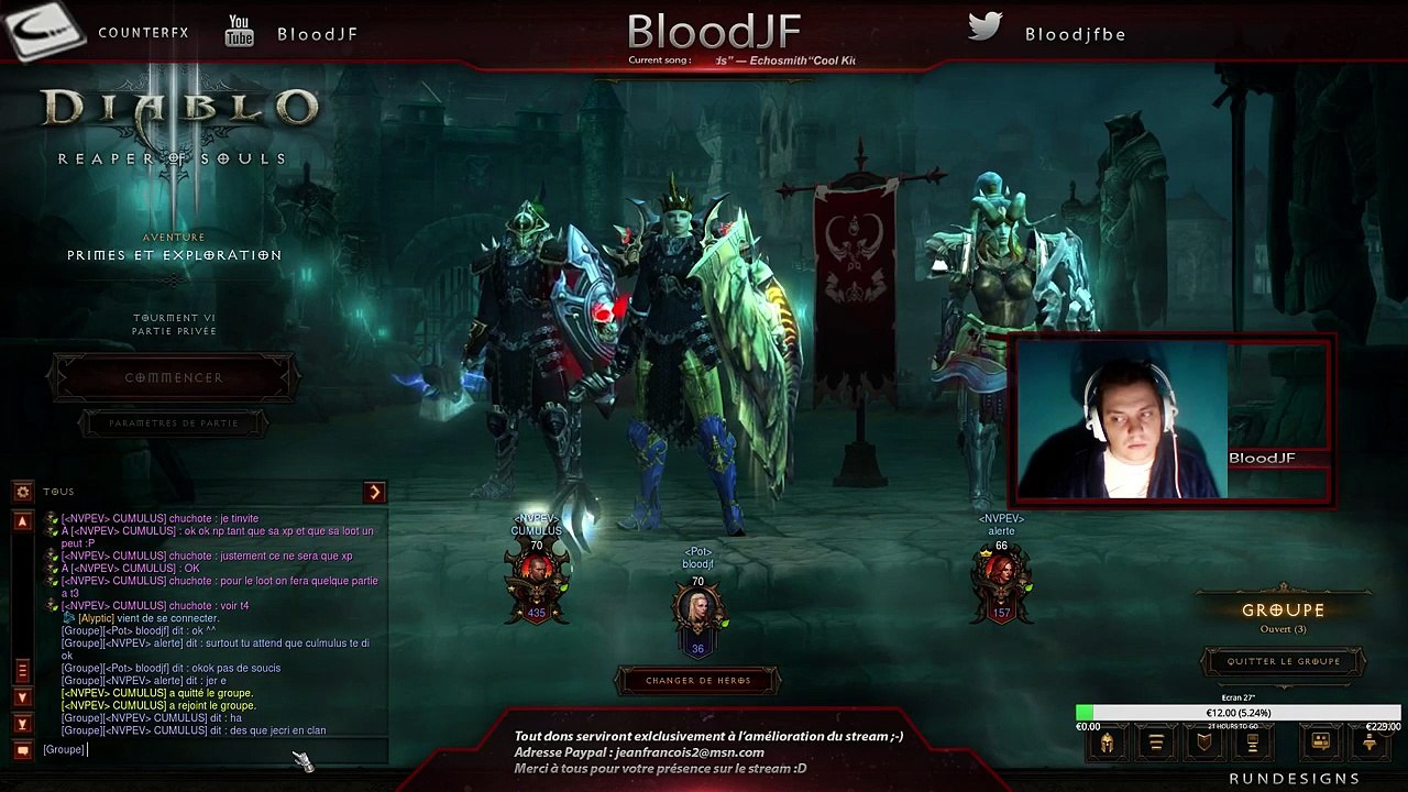 On monte le petit croisé en Hc posey :D (REPLAY)