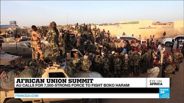 African Union calls for 7,500-strong force to fight Boko Haram