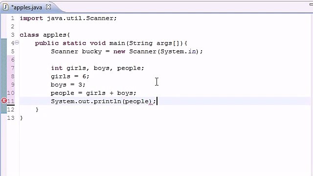 Java Programming Tutorial - 8 - Math Operators