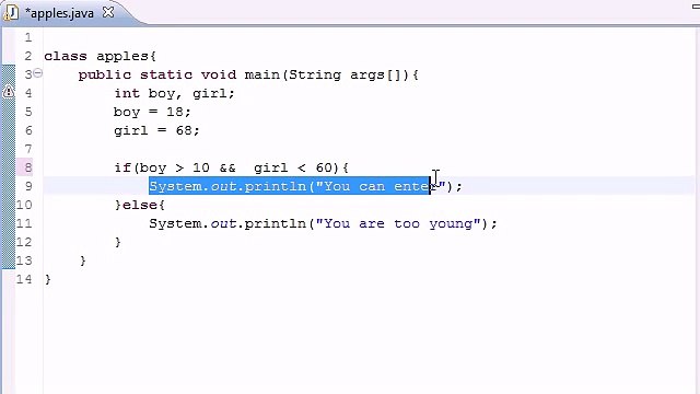 Java Programming Tutorial - 11 - Logical Operators