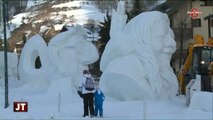 32e concours international de sculptures sur neige (Savoie)
