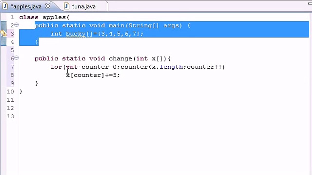 Java Programming Tutorial - 32 - Arrays in Methods