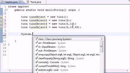 Java Programming Tutorial - 41 - Building Objects for Constructors