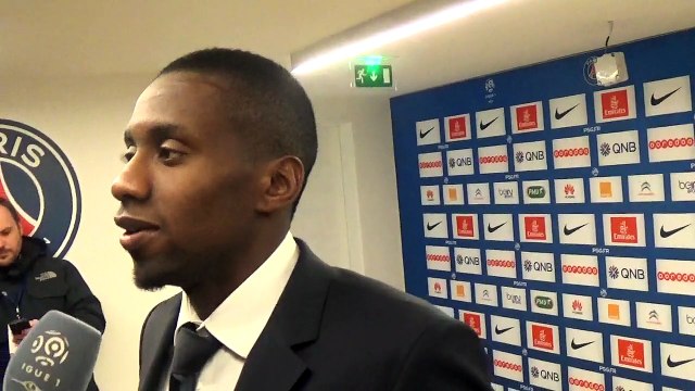 Réaction de Blaise MATUIDI en zone mixte après PSG - Rennes (1-0)