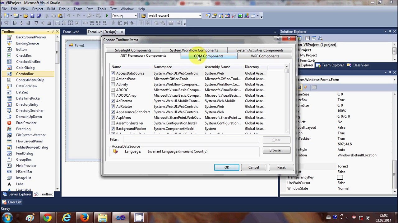 Visual Basic .NET Tutorial 27 - How to Add or Embed YouTube Videos In VB.NET Windows Forms App