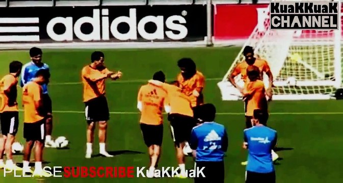 Cristiano Ronaldo - Funny Dance Training - Real Madrid